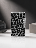 Imperial Crocodile | Premium Chrome Roller Pocket Lighter
