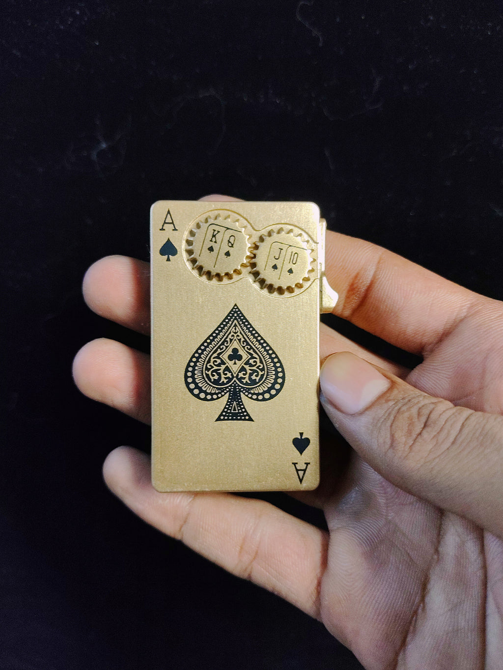 Ace Royal Flush | Interactive Gear Neon Green Flame Lighter
