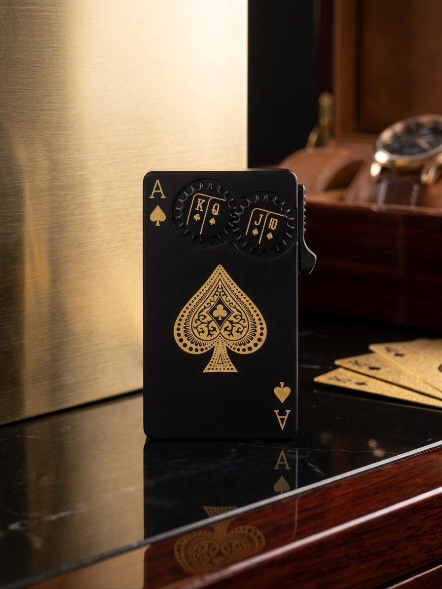Ace Royal Flush | Interactive Gear Neon Green Flame Lighter
