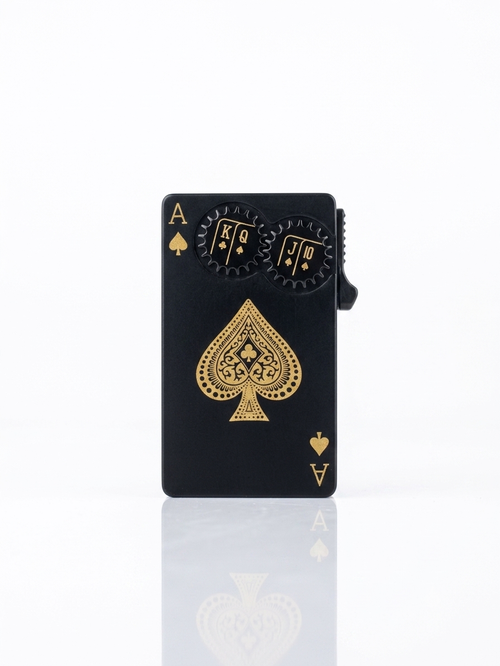 Ace Royal Flush | Interactive Gear Neon Green Flame Lighter