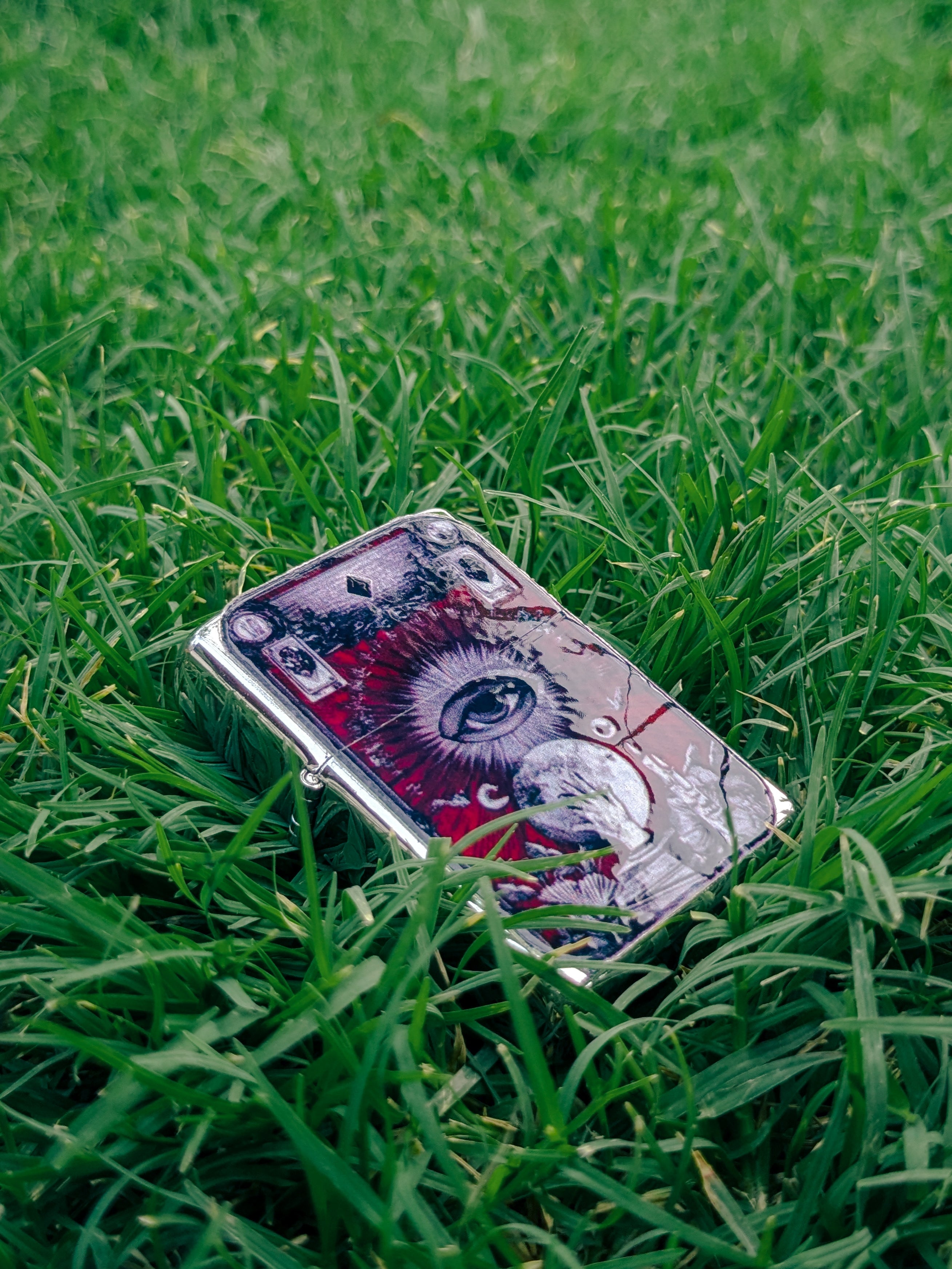 Occult Tarot Metal Lighter