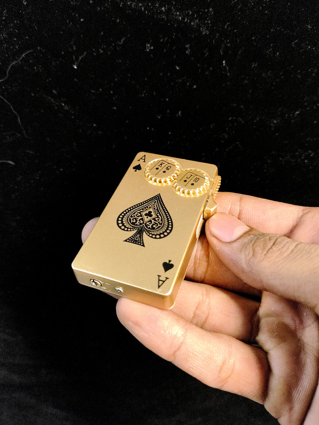 Ace Royal Flush | Interactive Gear Neon Green Flame Lighter