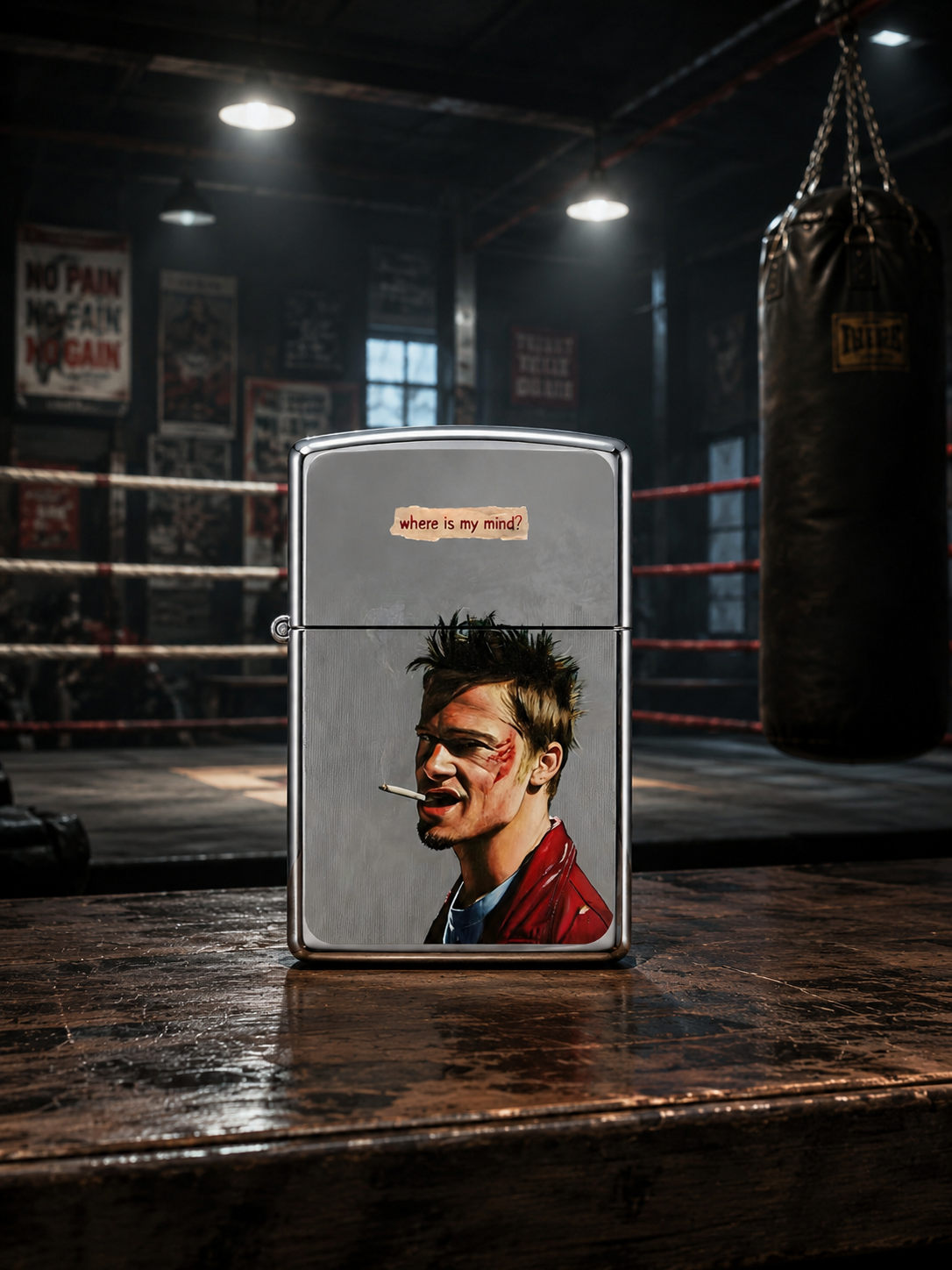 Fight Club Brad Pitt Windproof Lighter
