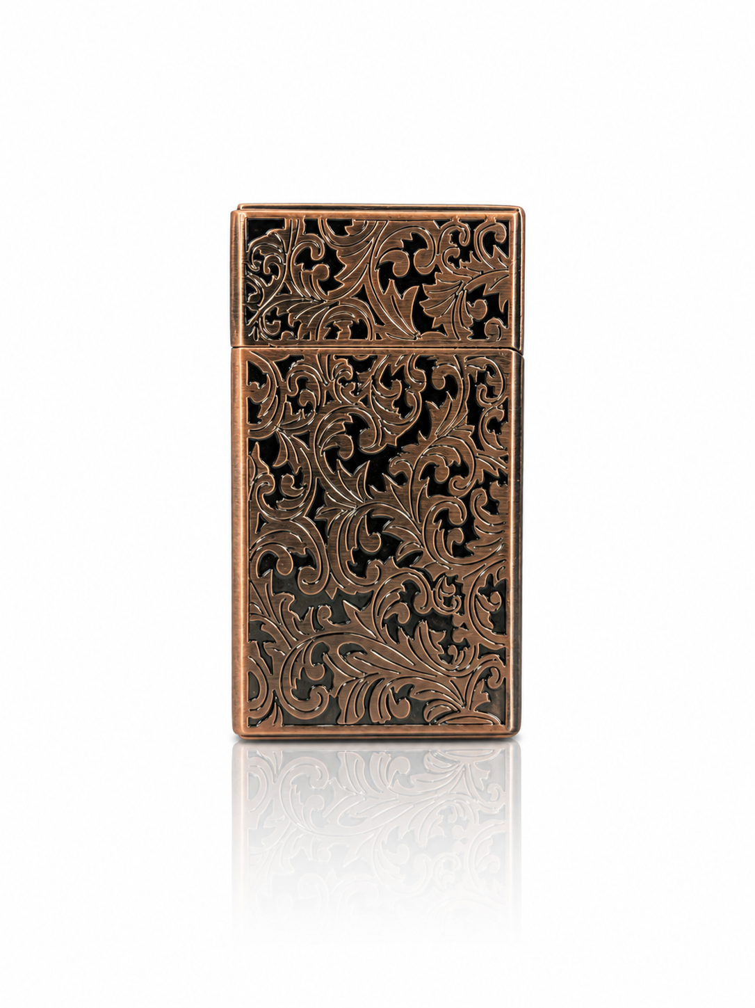 Royal Gothic Floral | Premium Carved Jet Flame Pocket Lighter