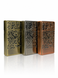 Royal Gothic Floral | Premium Carved Jet Flame Pocket Lighter