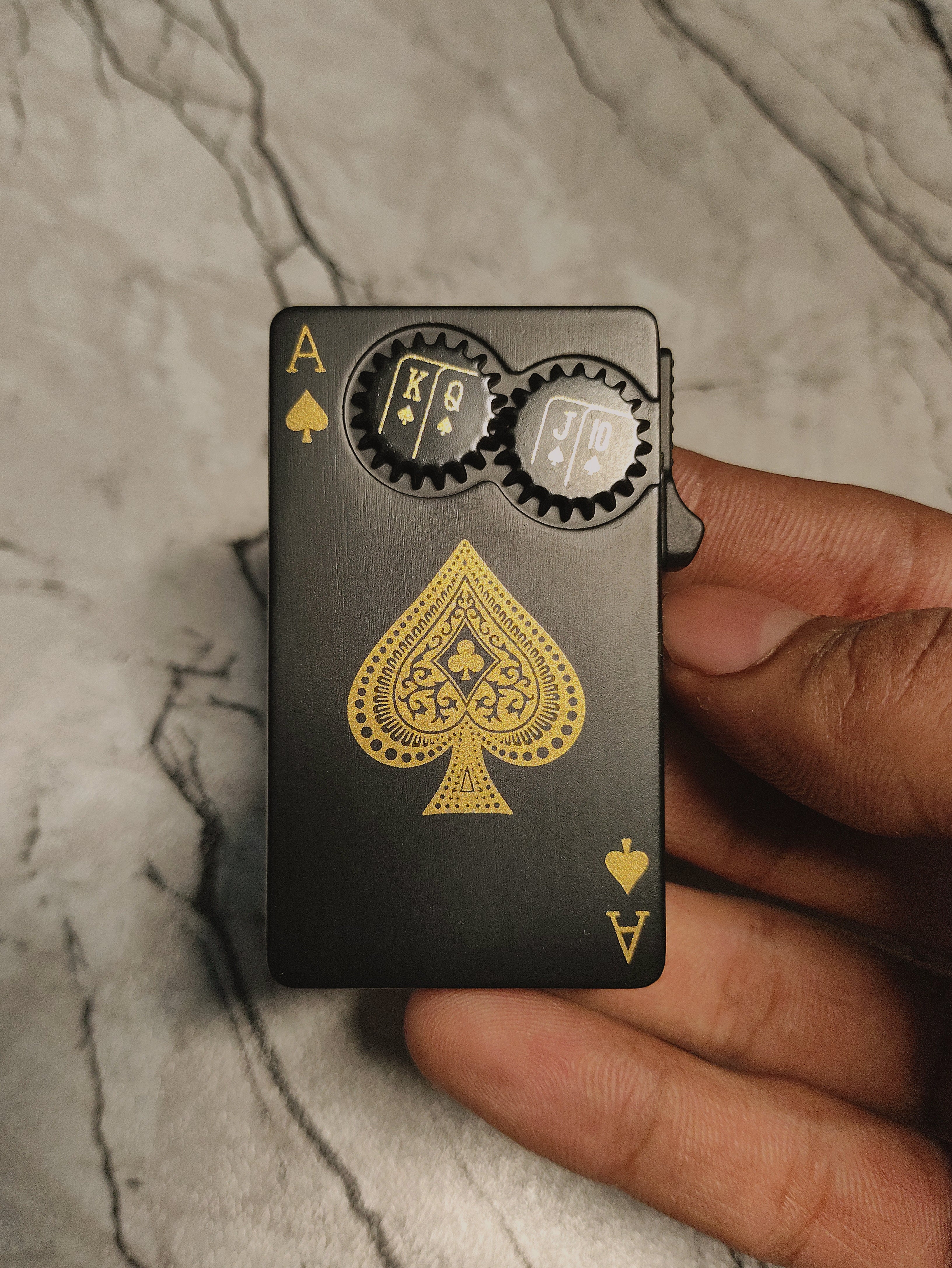 Ace Royal Flush | Interactive Gear Neon Green Flame Lighter