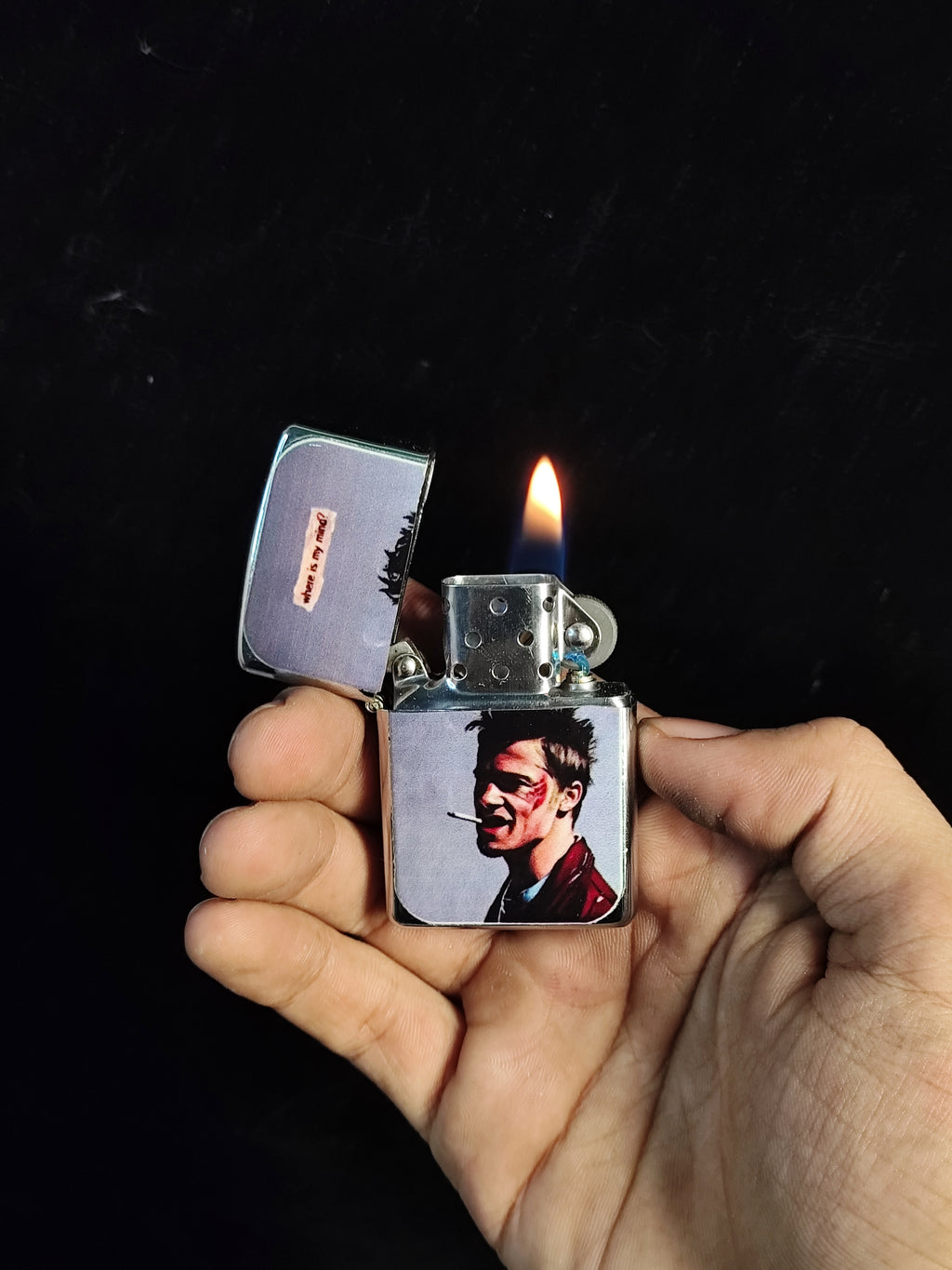 Fight Club Brad Pitt Windproof Lighter