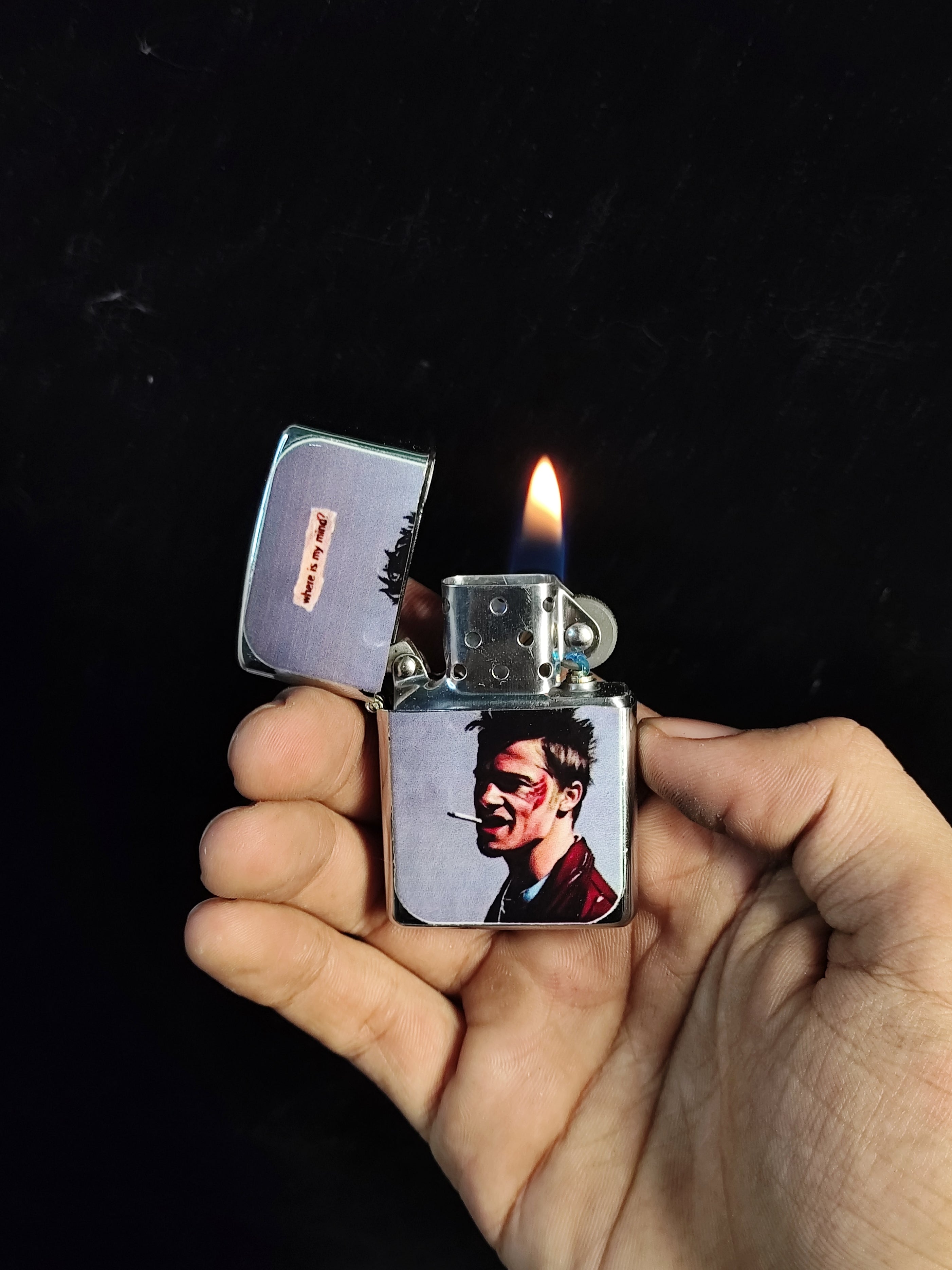 Fight Club Brad Pitt Windproof Lighter